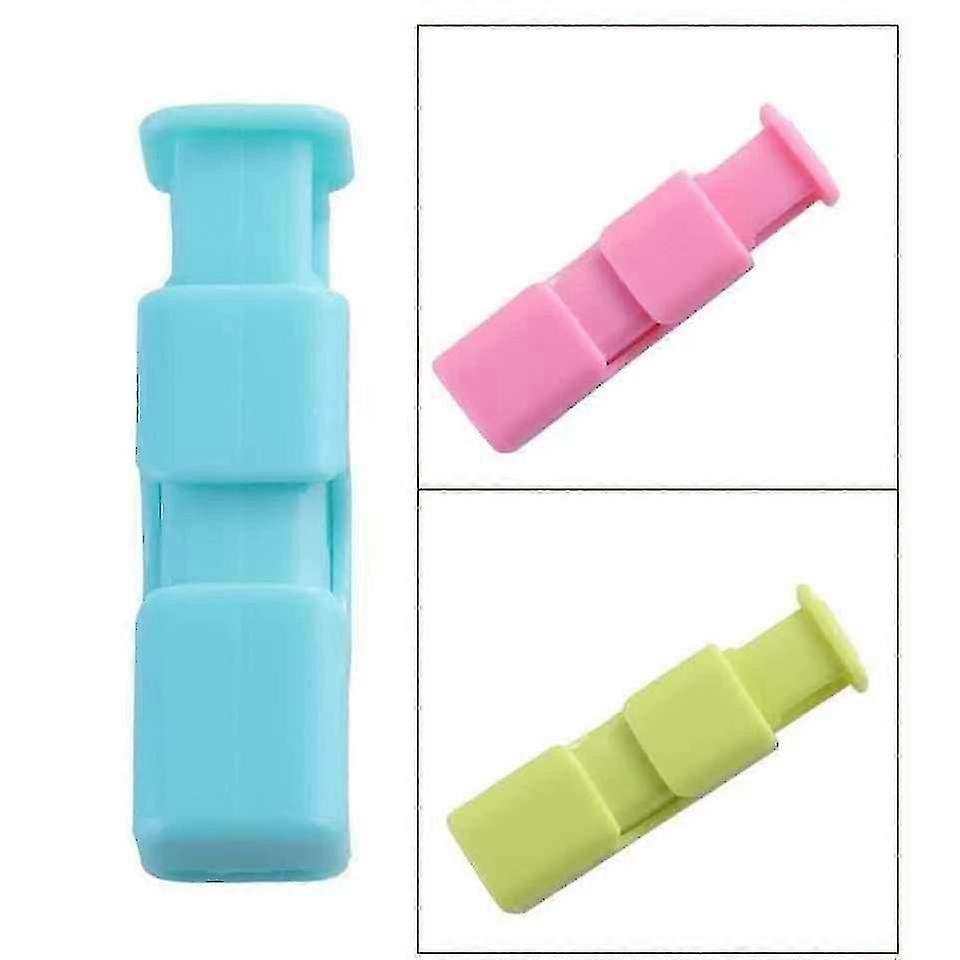 Squeeze Bread Bag Clips with Easy Slip Grip, 3 Colors, 12 Pack