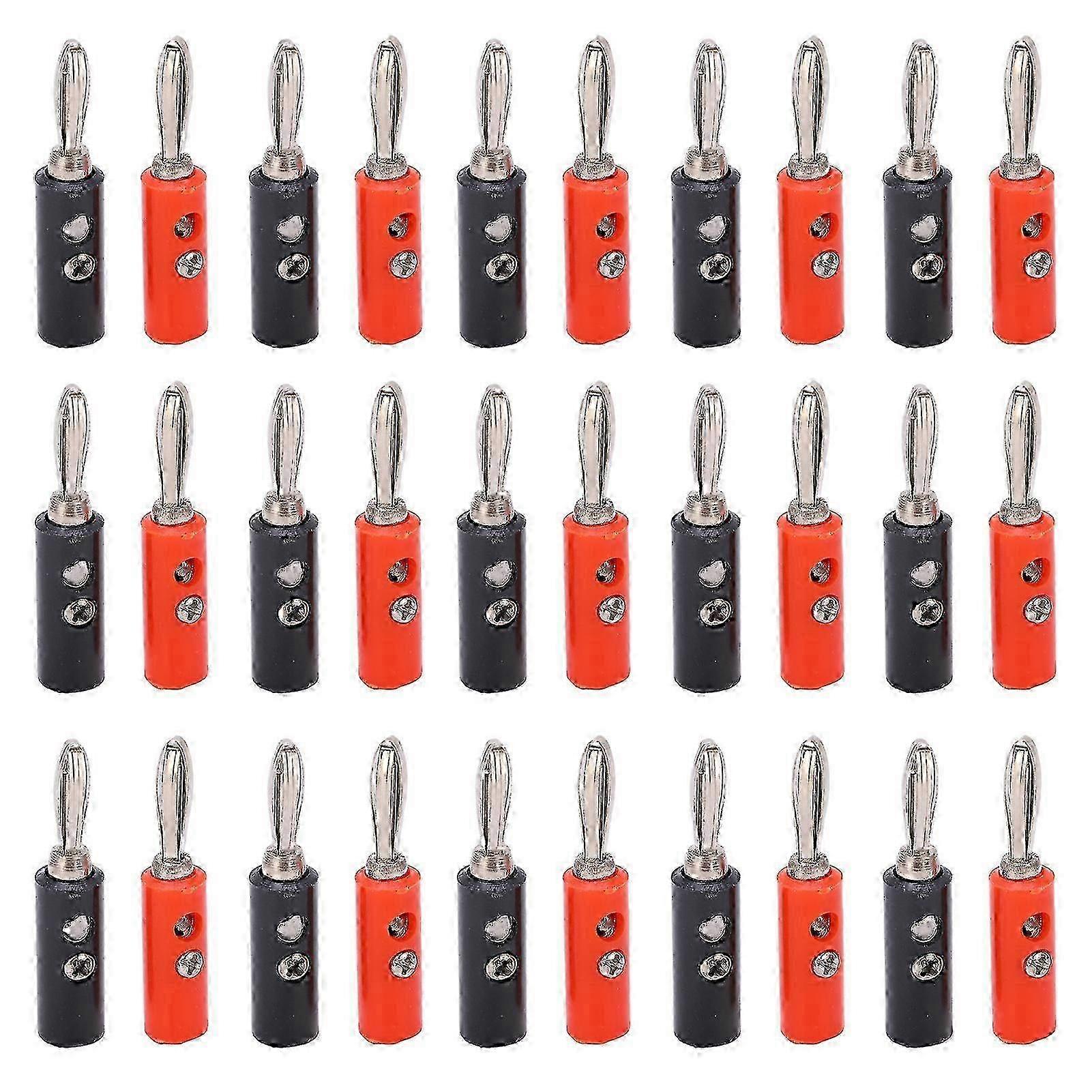 4mm Banana Plug Nickel Plated Brass Accessories for Teaching Instruments and Electronic Equipment