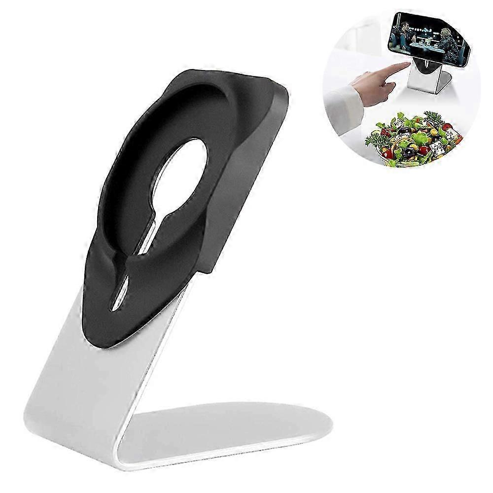 Compatible with MagSafe Apple iphone 12 Desktop Phone Stand - Silver