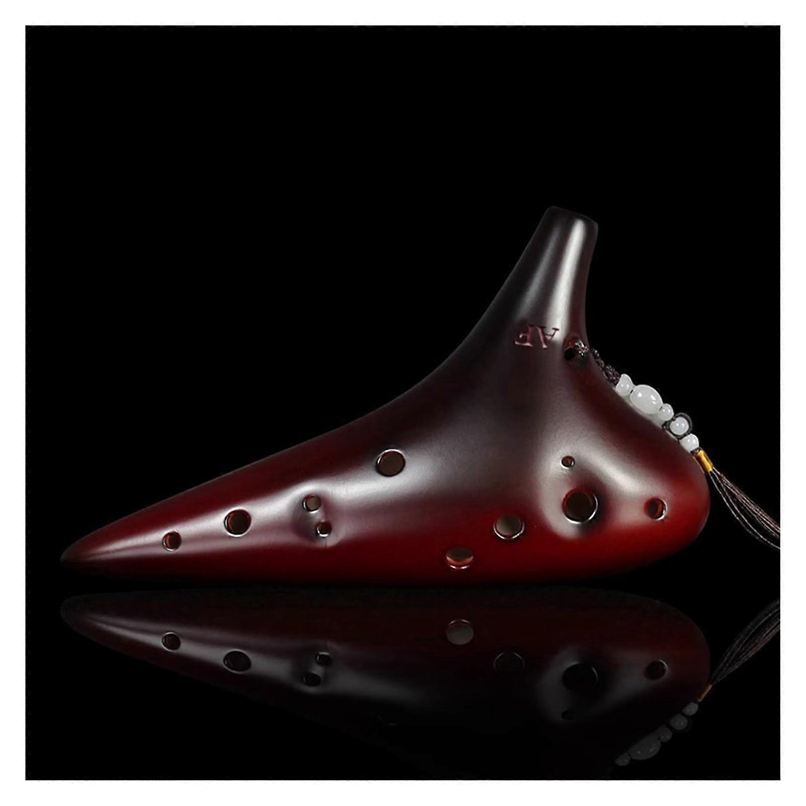 12Hole AF Tone Ocarina Bass for Beginners, 12Hole Alto F Model for Professional Performance