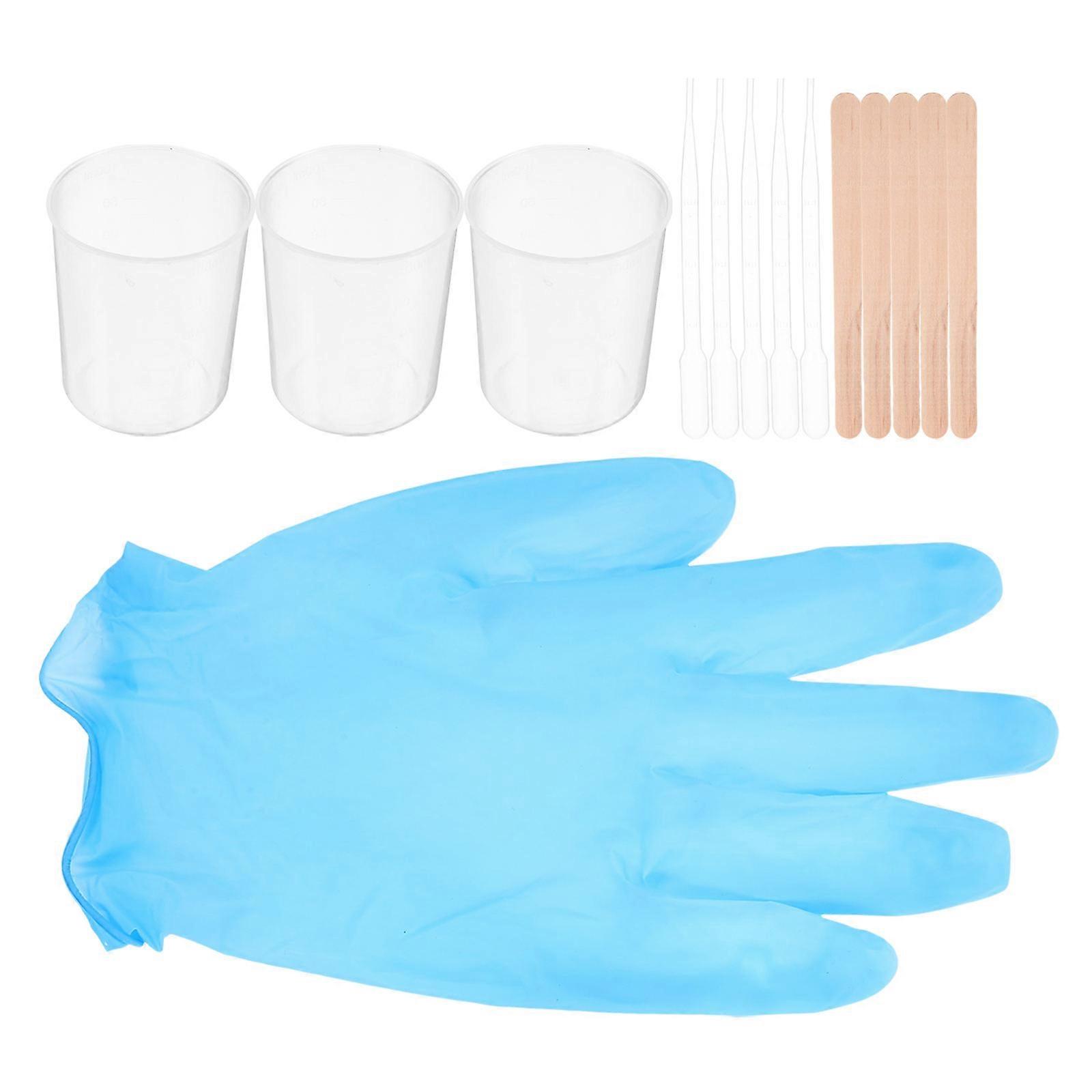 Epoxy Mixing Kit Crystal Epoxy Tool Kit Jewelry Making Measuring 73Pcs