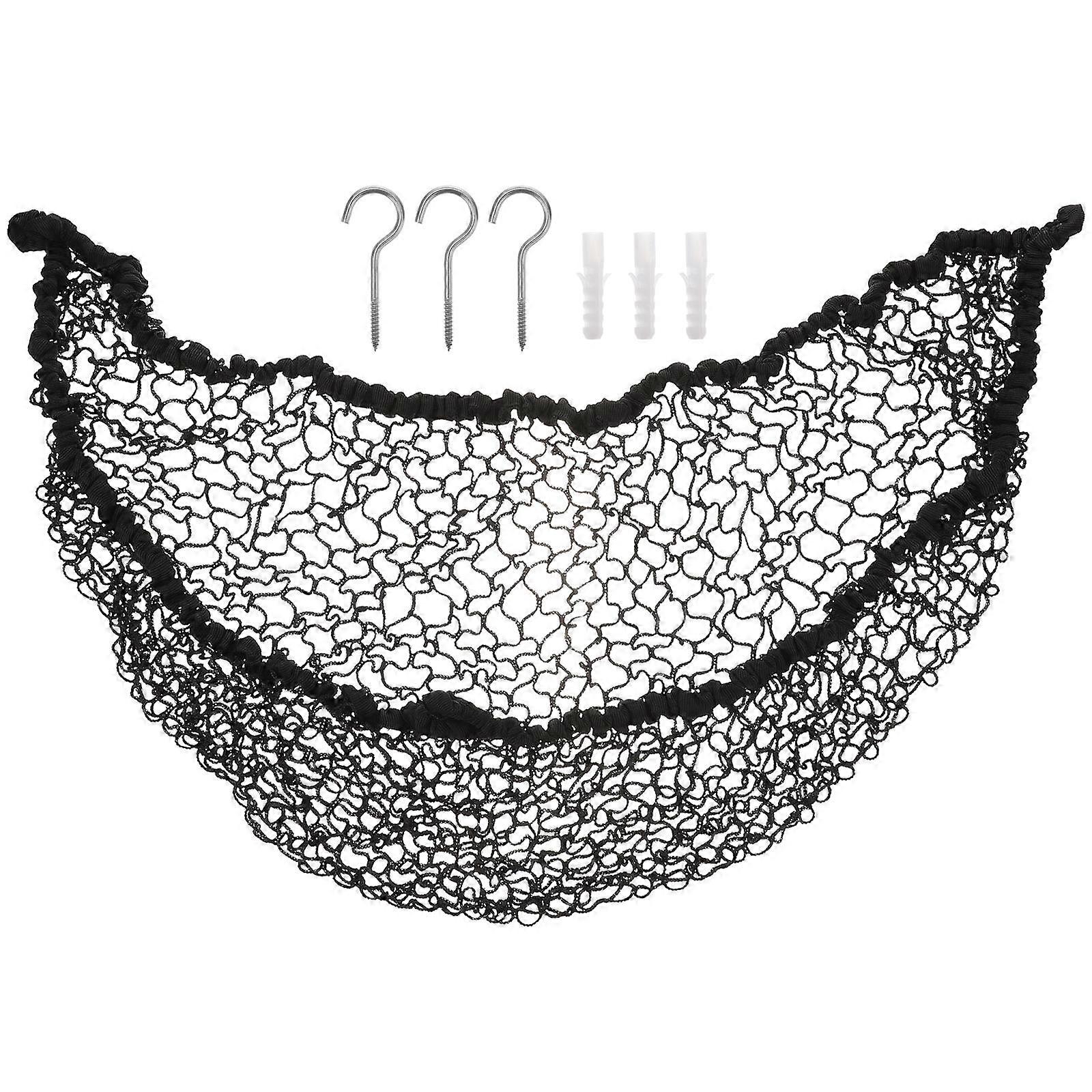 Stuffed Animal Net Hammock Jumbo Mesh Storage Organizer Space Saving Hanging Decor