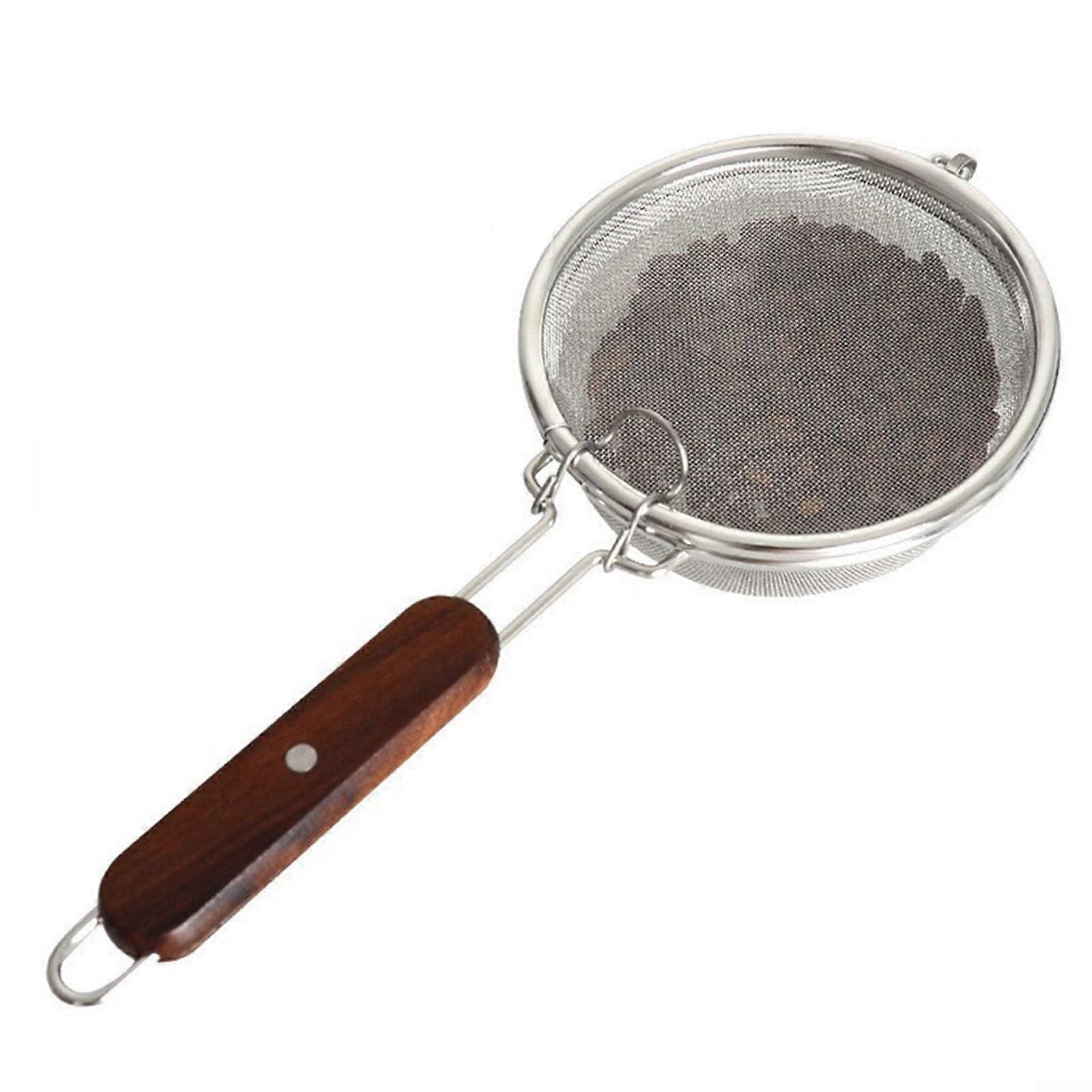 Compact Stainless Steel Coffee Roaster with Buckle System Mesh Pan (100g)