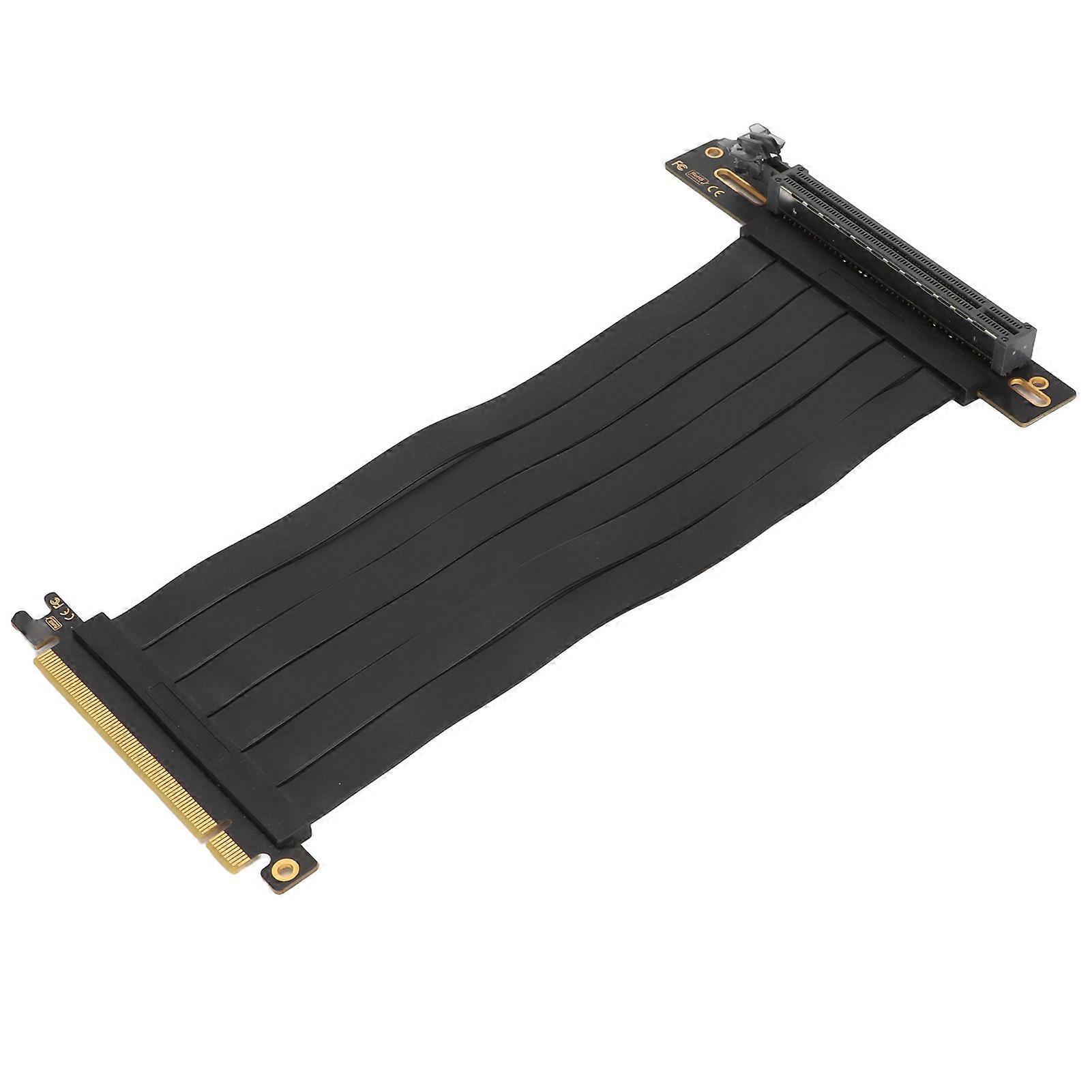 PCIe Extension Cable 20cm 128Gbps High Speed PCI Express Interface Adapter for Graphics Sound Network Card