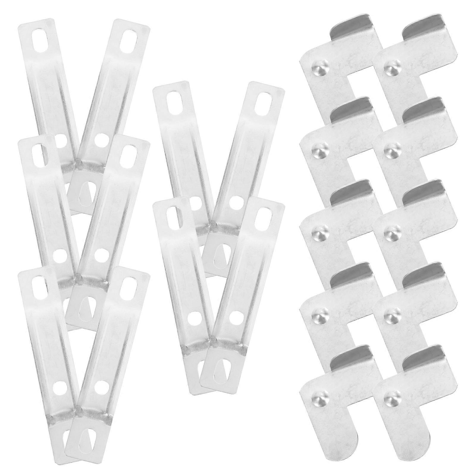 Connector For Led Strip Lights Clip Shape Metal Construction Diy Enthusiasts 10Pcs