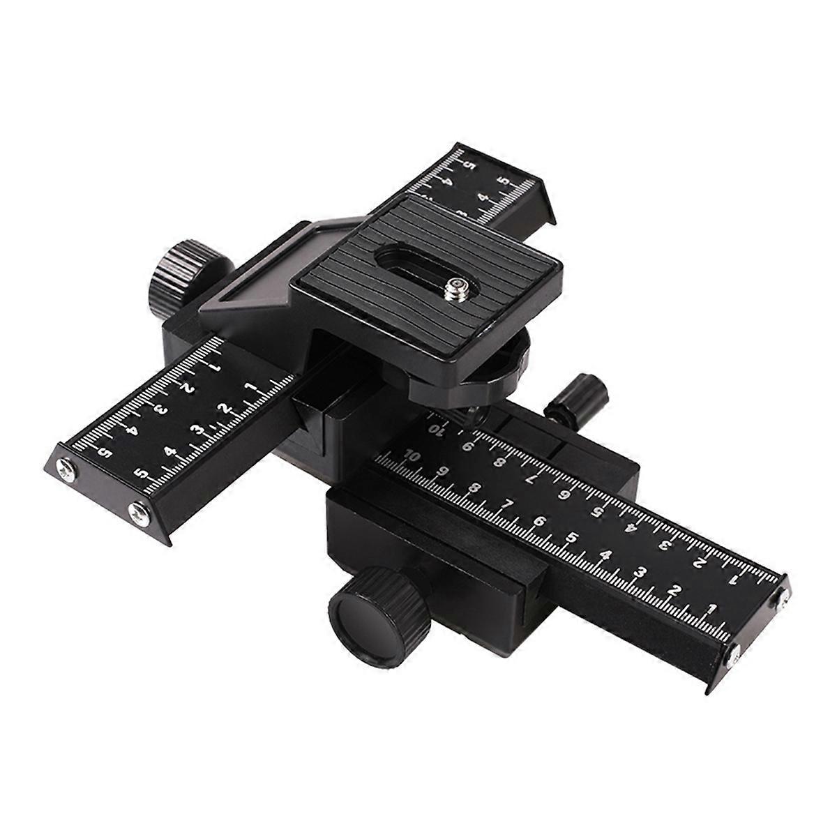 4 Way Macro Focusing Rail Slider 4 Way Macro Focusing Rail Slider for Close-Up Shot of Camera Slider