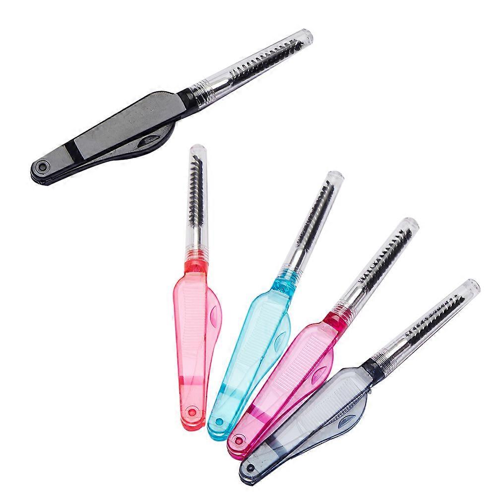 Eye Brow Comb Eyebrow Eyelashes Makeup Tool Travel Size 14.5X2.5X1.5CM Nylon Material 10Pcs