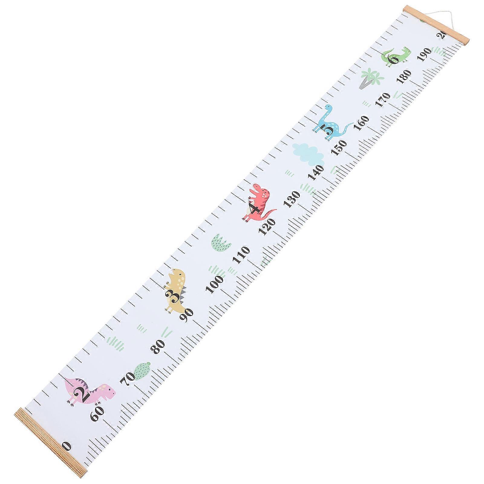 Creative Cartoon Animal Growth Height Chart Ruler – Removable Wall Hanging Measurement Tool for Bedroom Decor and Self Measurement Fun