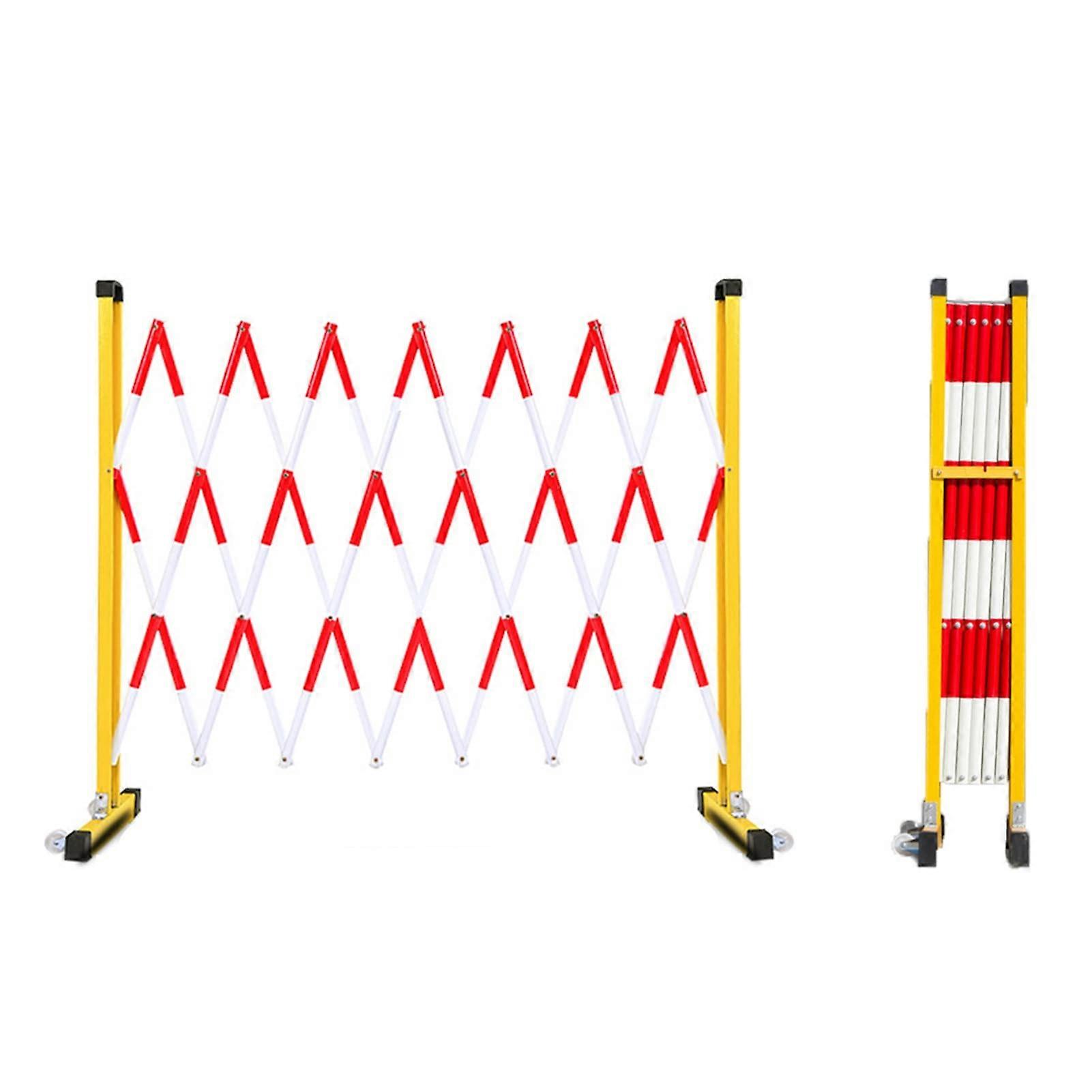 Retractable mobile security barrier gate, temporary crowd control fencing (1.5m x 3m) Ref: 9958