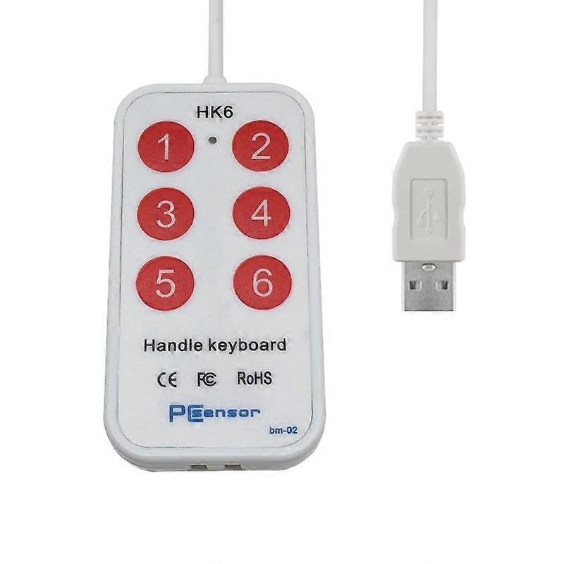 HK-6 Custom Keypad, Cable Length: 2m HK-6