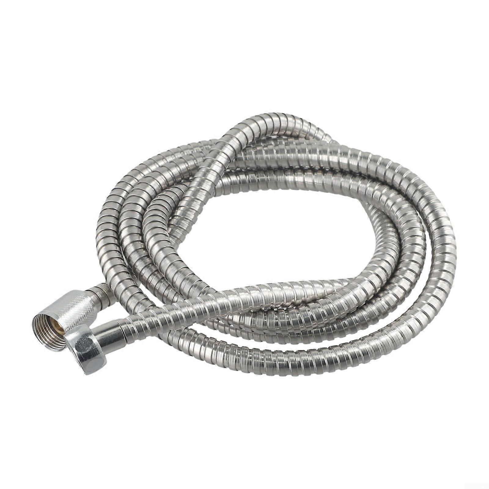 pressure stainless steel shower hose set, 2 m, for handheld showers with improved durability