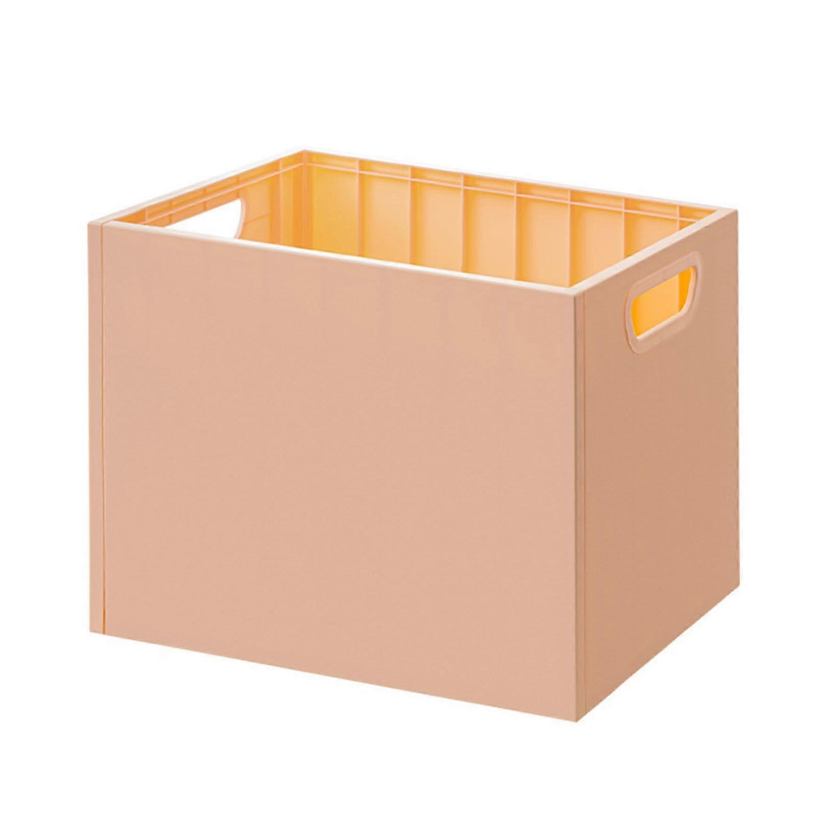 Book Storage Box Under Desk with Rolling Castors, Large Capacity Organized Storage Basket for Office and Home Use