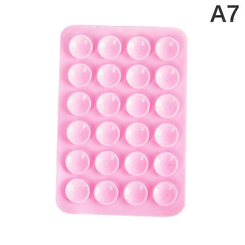 Phone fixture suction pad with double side silicone and 3M adhesive