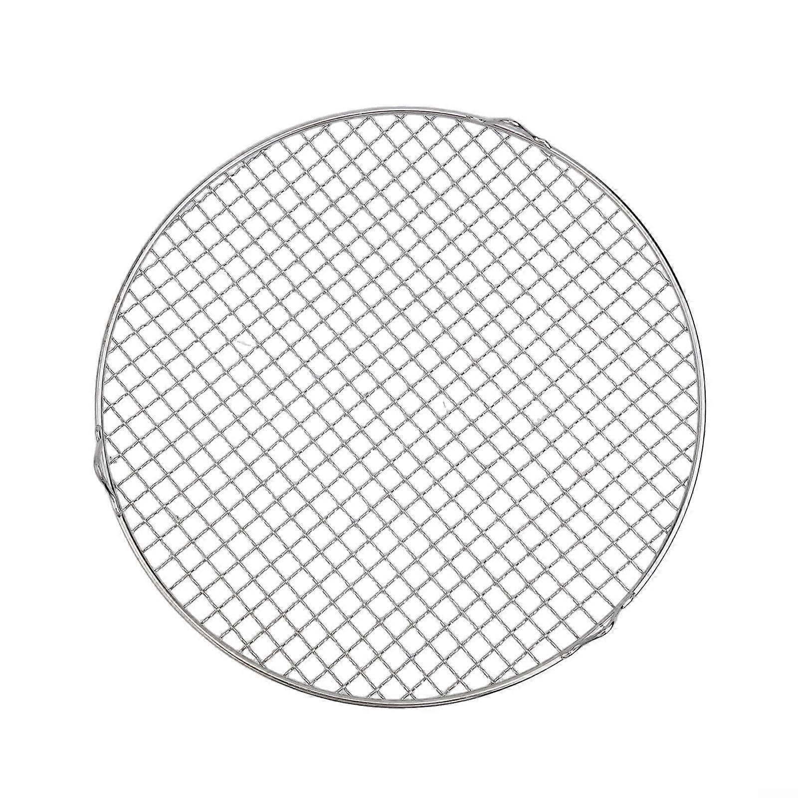Round Cooling Grid 201 Stainless Steel, 35 Cm Diameter, Professional Grade Kitchen Use