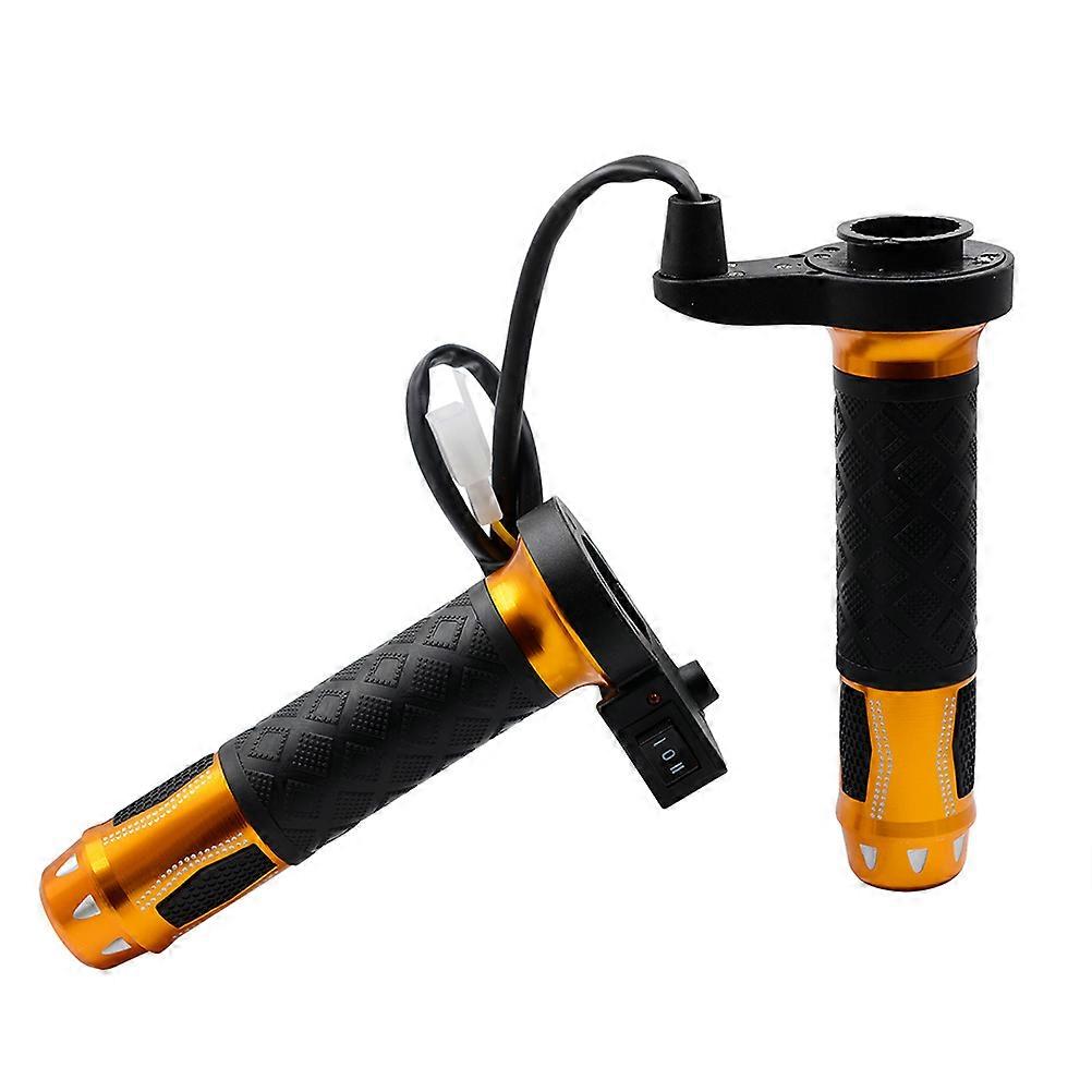 Motorcycle Heated Grip Handlebar Warmer – Easy Installation, Cold Weather Riding Essential