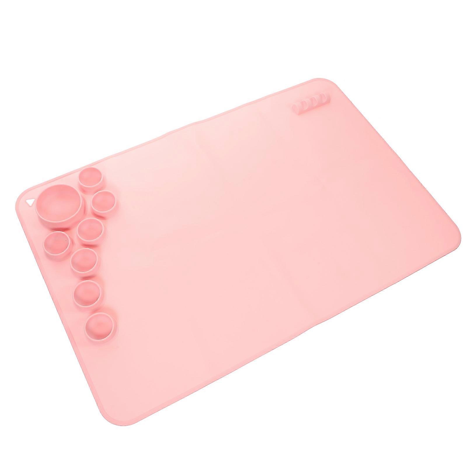 Diy Painting Mats For Arts And Crafts Children Artists Pink 60x40cm Non-Stick For Resin Casting 1Pack