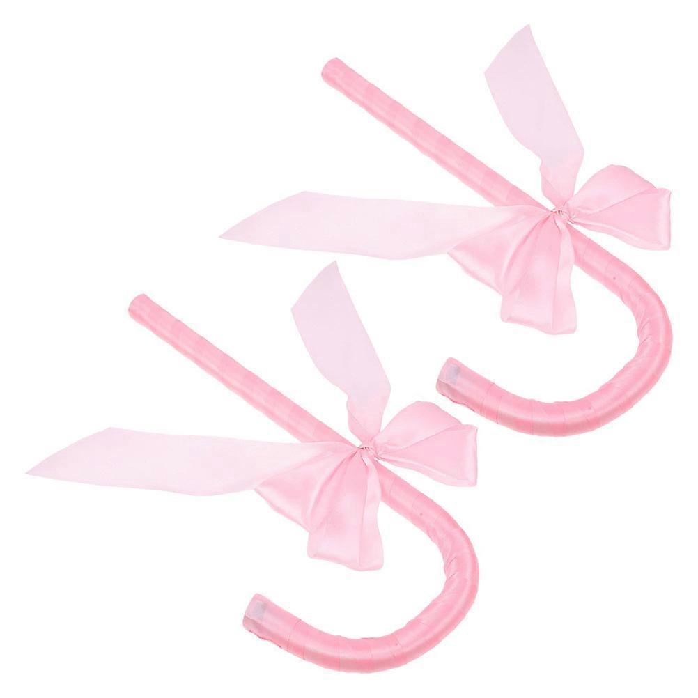 Here's a refined and appealing product description for your **2pcs Dance Canes with Fashionable Bow Accent**:
### 🎠**2pcs Dance Canes with