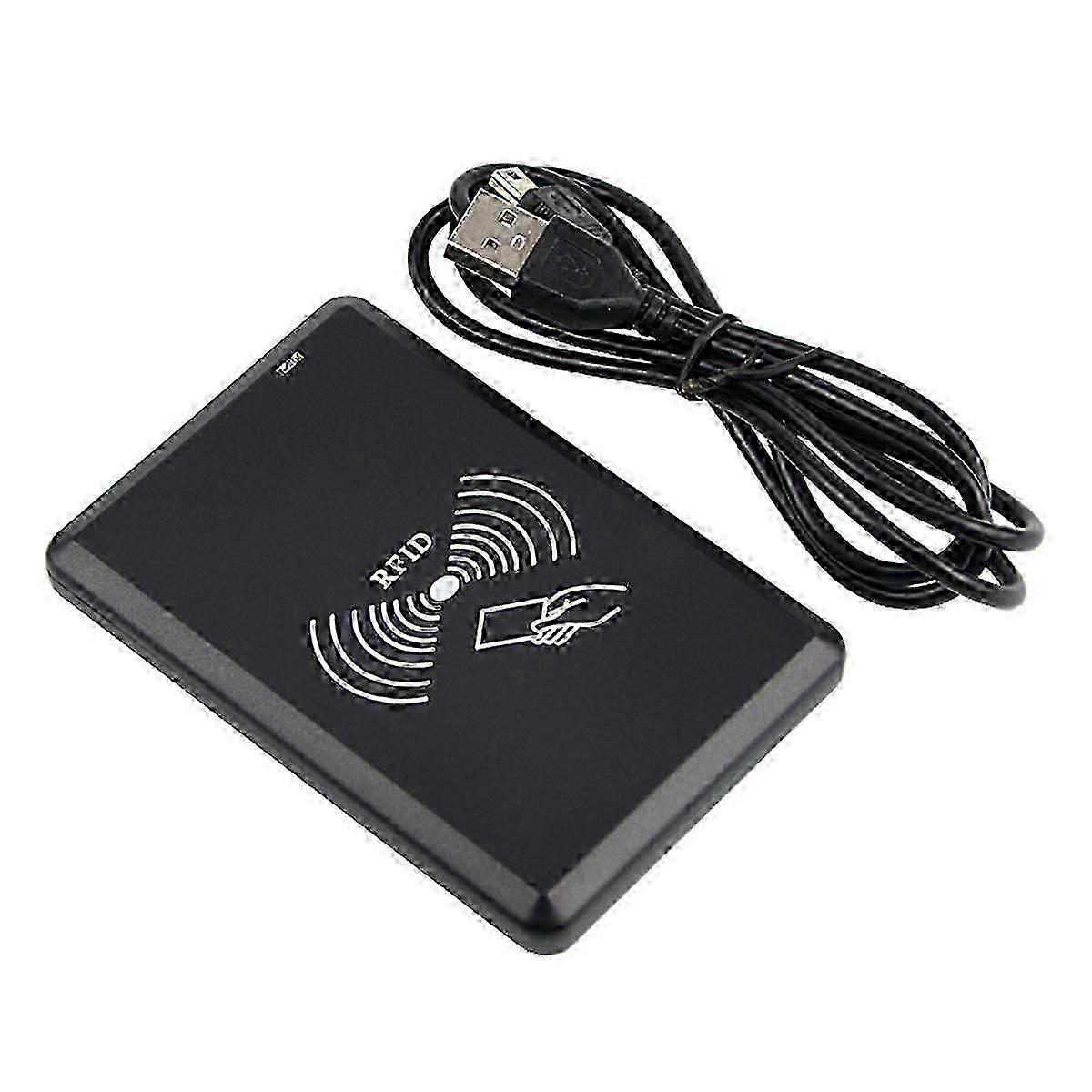 USB RFID Reader IC Card Reader Contactless Smart Card Reader HID Driver-Free Support Window Linux A