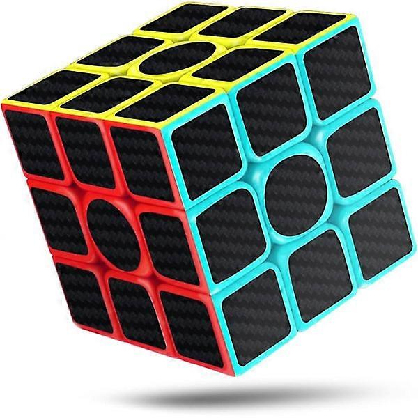 Speed Cube, Speed Cube pour enfants, Cube en fibre de carbone lisse, Jouets éducatifs 5,5 * 5,5 cm