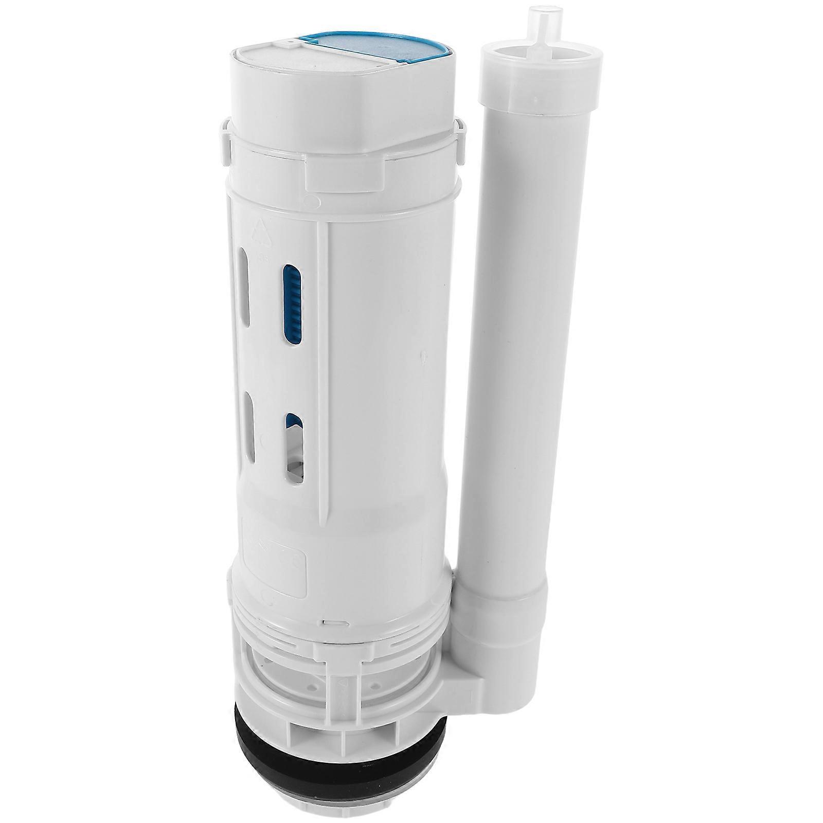 Dual Flush Push Button Dual Flush Valve Toilet Replacement Parts White 25CM Water Flow Control 1Set