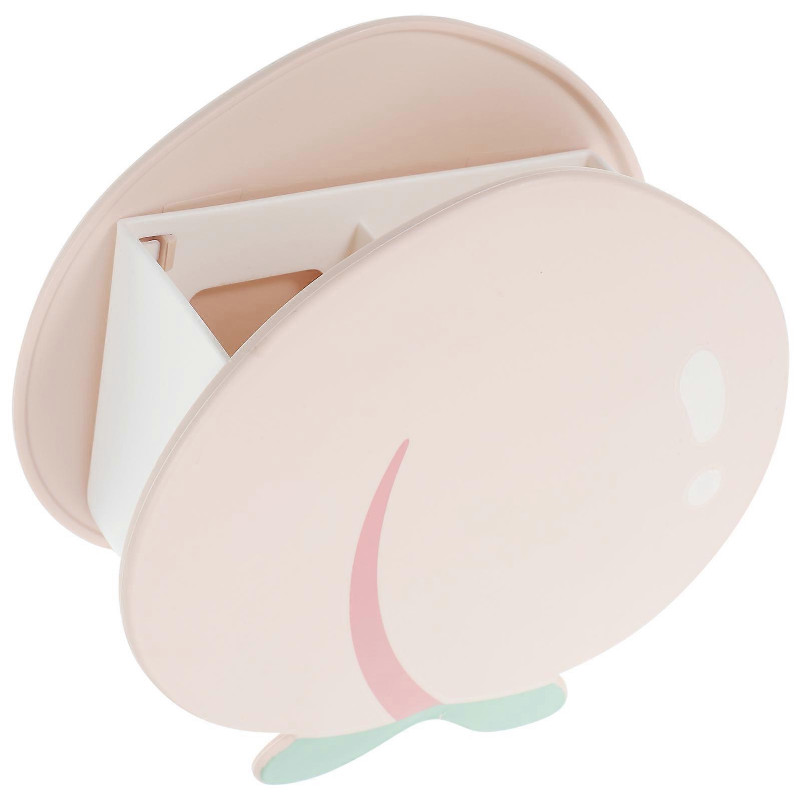 Pink Multifunctional Kitchen Utensil Holder for Storing Chopsticks Makeup Brushes with Smooth Design PP Material