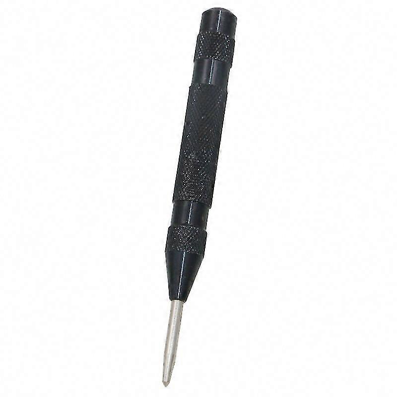 Auto Spring Center Buffer with Drilling Tools, Black, 130mm, 1pc