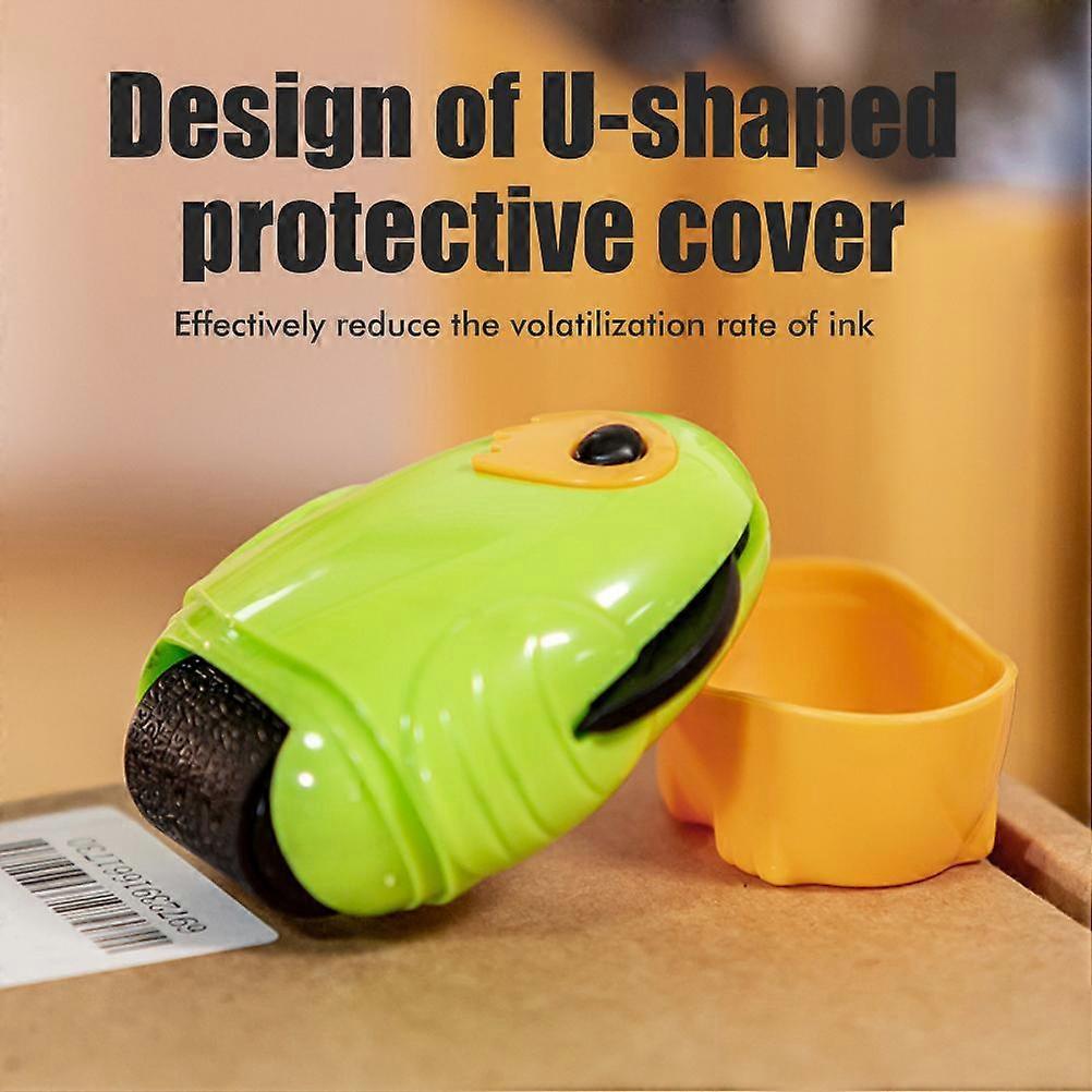 2 in 1 Identity Theft Protection Roller Stamp with Retractable Box Opener Confidential Address Blocker Anti Theft Prevention Stamps