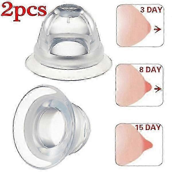 2 pcs Nipples Correction Device for Pregnant Women and Girls Invisible Nipples Flat Suction Nipples Corrector