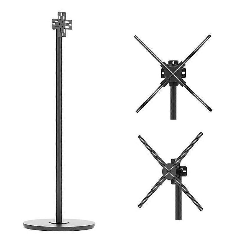 Adjustable 3D Hologram Projector Fan Stand Universal Hook Steel Bracket for Holographic 3D Fan Easy Video Change