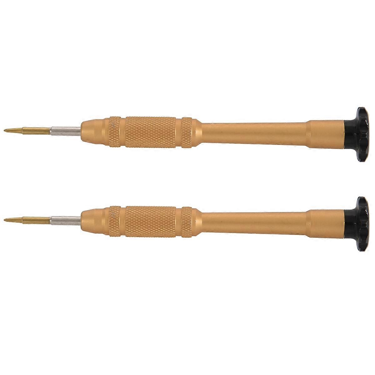 2X Y 0.6mm Tri-Point Screwdriver Tool for Watch Magnetic Tip