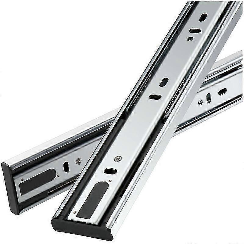 Drawer Slides 250mm Full Extension Ball Bearing Slide 45kg Heavy Duty Load Capacity, 1 Pair (2pcs)(10" = 25cm Cold Rolled Steel)