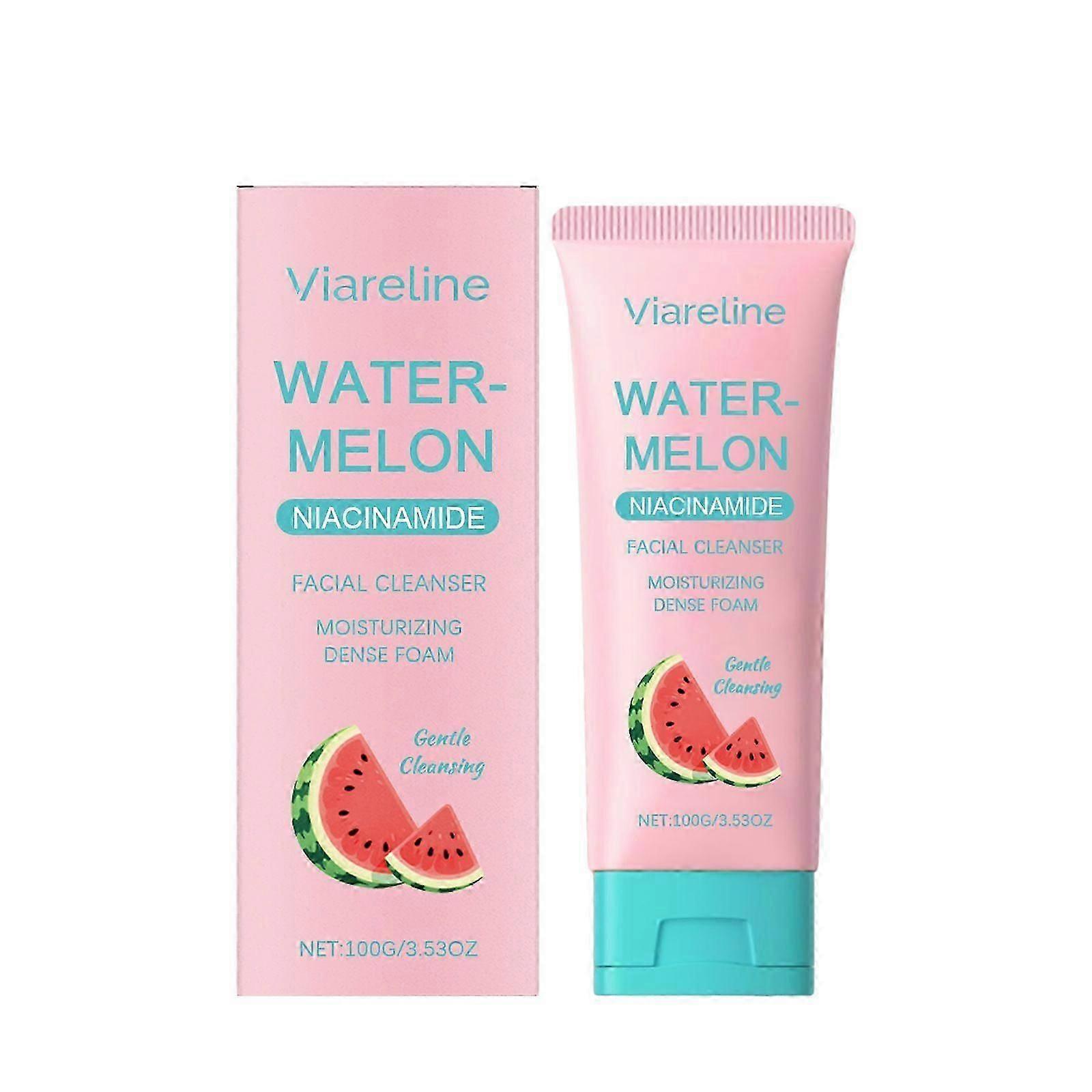 Face Wash with Watermelon | Cleanses & Controls Excess Oil | Niacinamide Helps Reduce Acne Marks & Spots | Moisturizing, Dense Foam