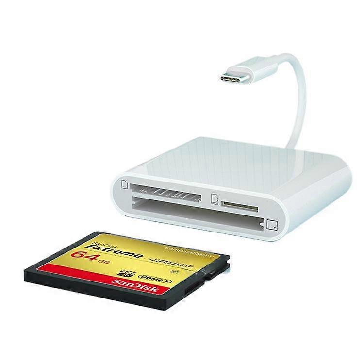 Universal TYPE C Memory Card Reader for Smartphones Tablets and Cameras
