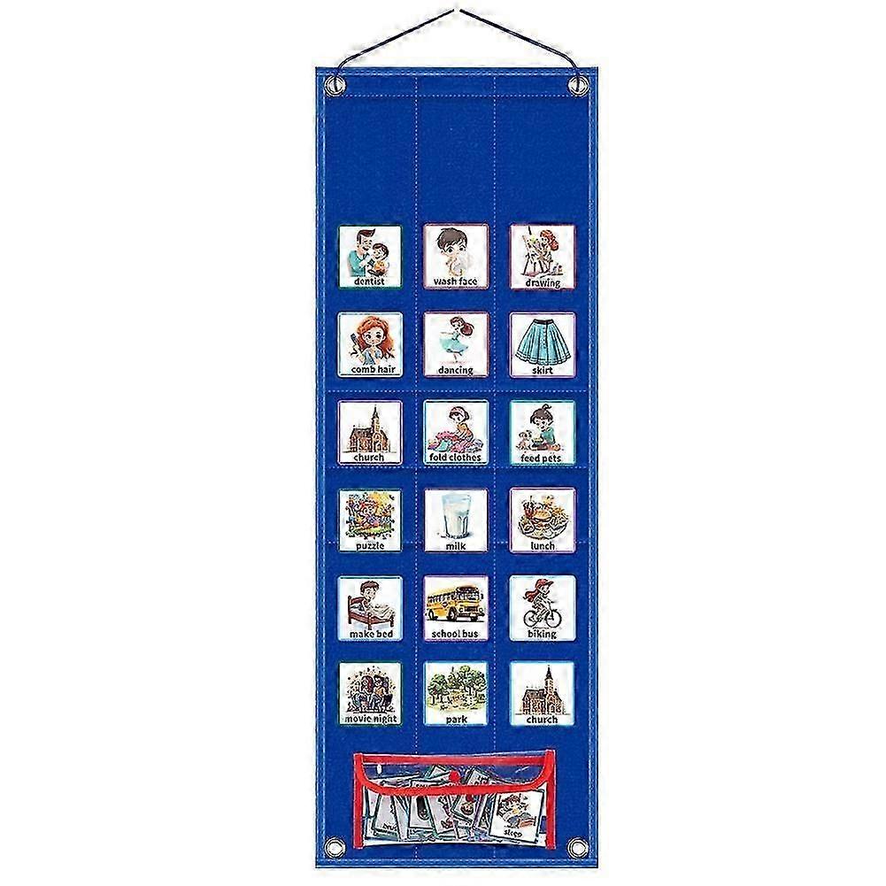 Kids' Removable Emotion Chart - Visual Schedule for Classroom or Home Use