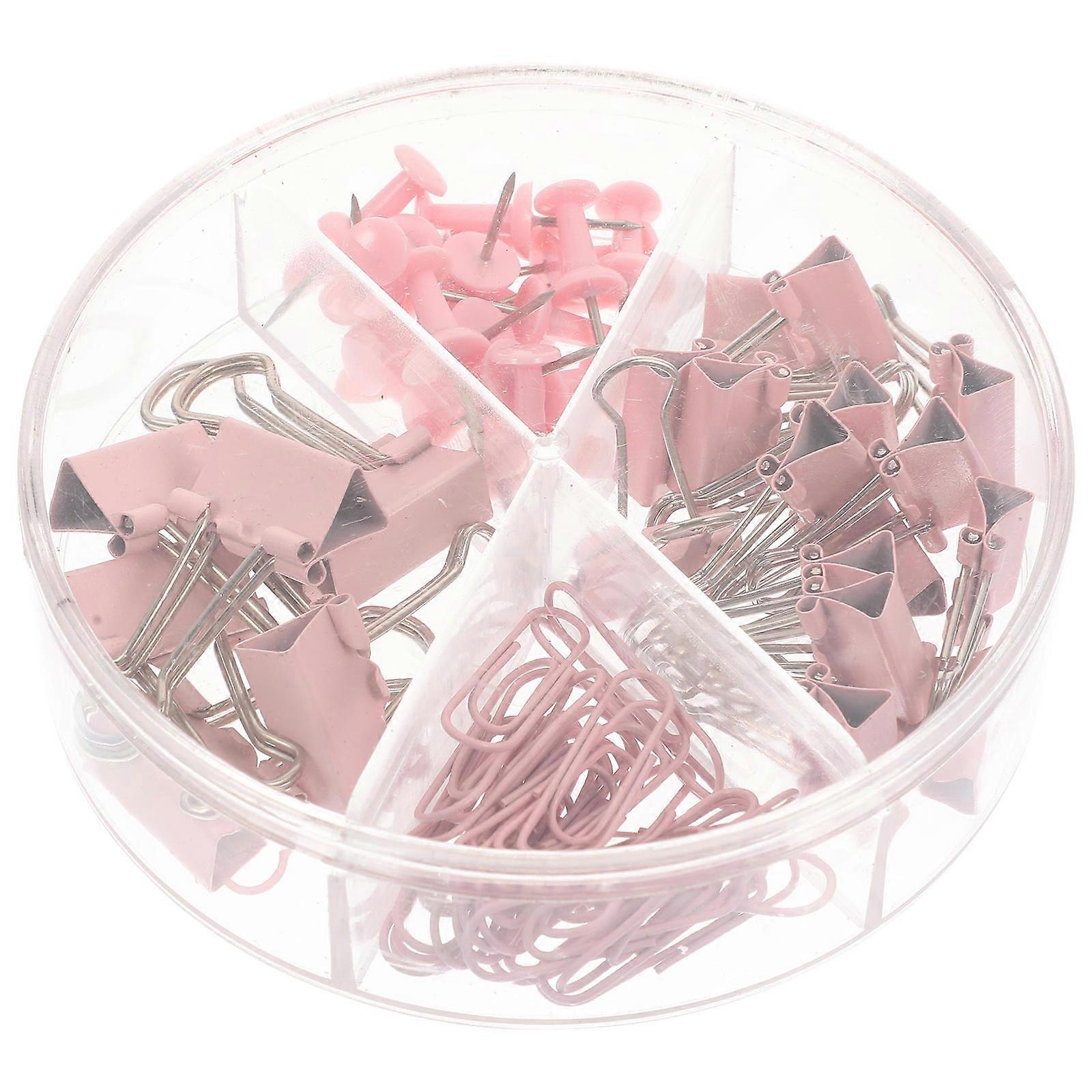 Cute Binder Clips Long Tail Clips Office Supplies Set for Document Storing 1 Set
