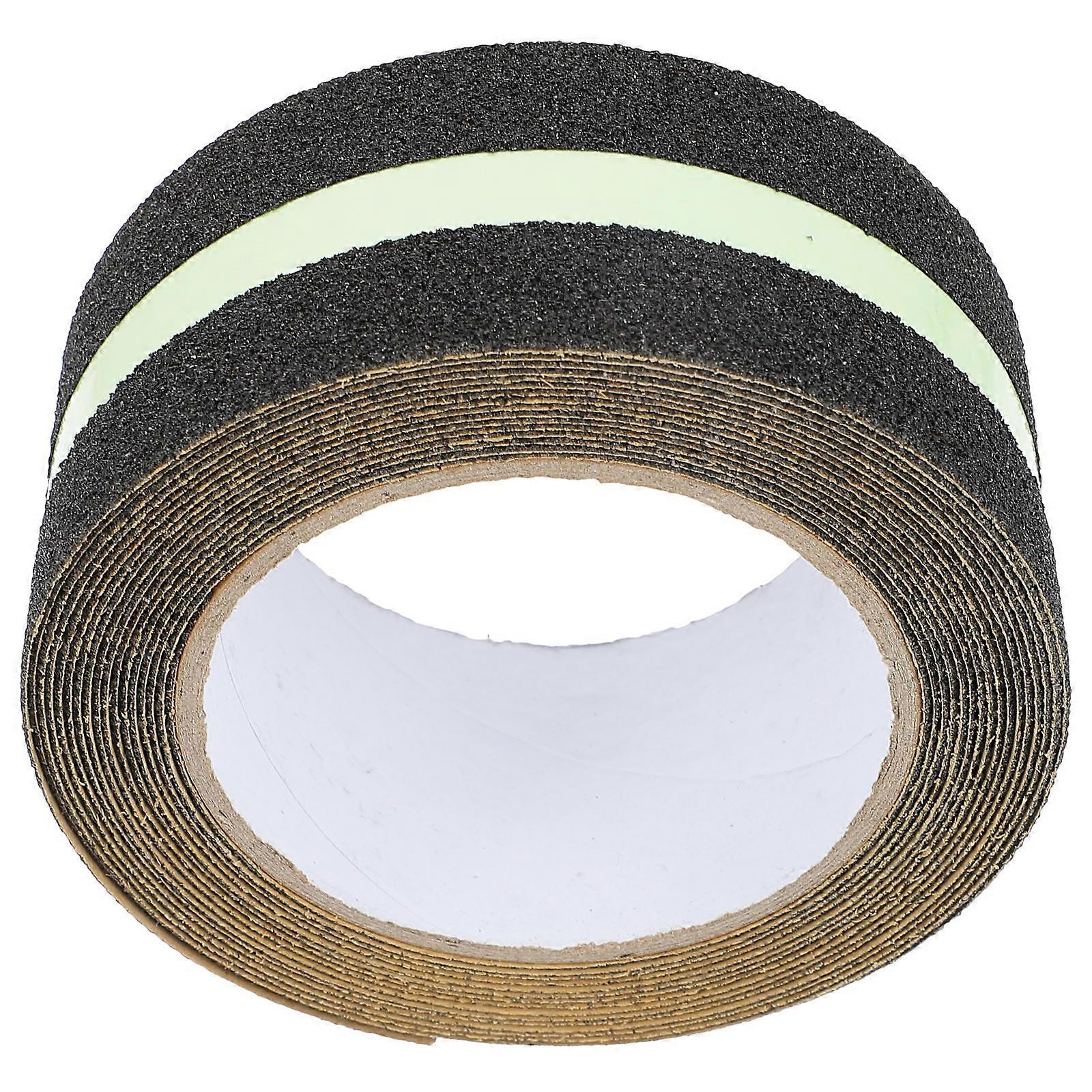 Non-Slip Traction Tape 1 Roll For General Users In Black With Wear Resistant Features Enhances Visibility