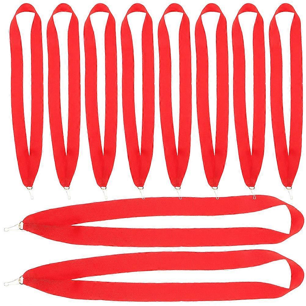 12 Pack Polyester Medal Lanyards – Comfortable Neck Ribbons for Sports Events, School Activities, and Competitions – Easy to Use, Portable for All