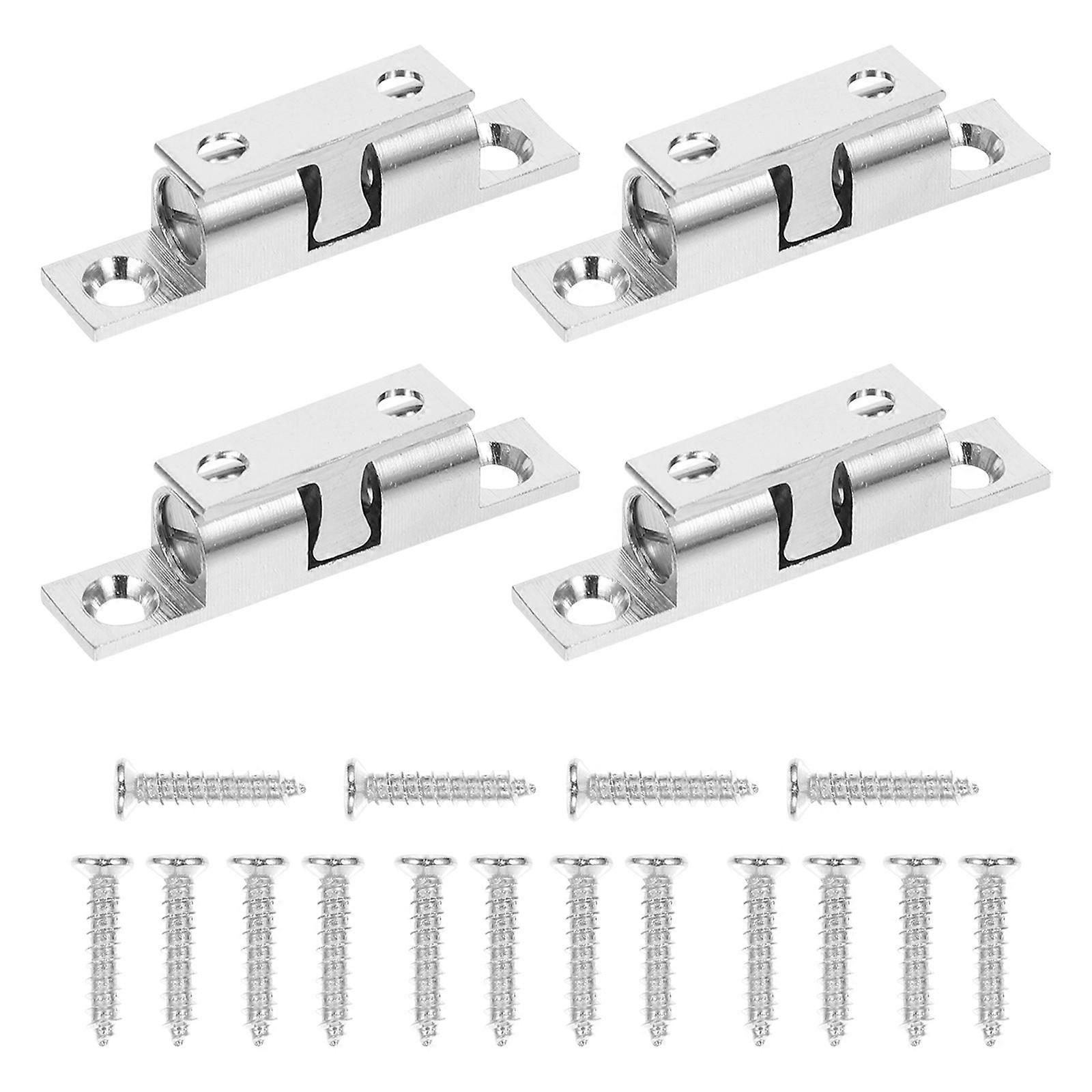 4 Pcs Durable Door Ball Latches Tension Catches for Cabinets Closets and Internal Doors Copper Ball Catch Mechanism for Secure Closure