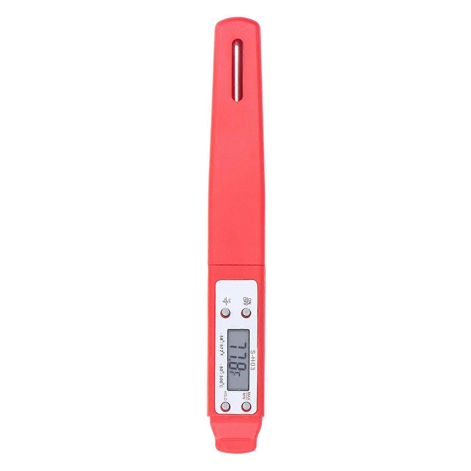 Digital Food Thermometer Automatic Calibration Pen Style High Accuracy Electronic Pocket Thermometer