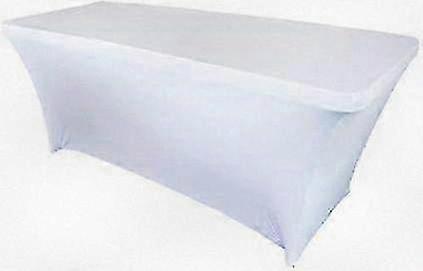 Stretchable Rectangular Table Cover for Cocktail, Wedding, Bar, Banquet & Party Events