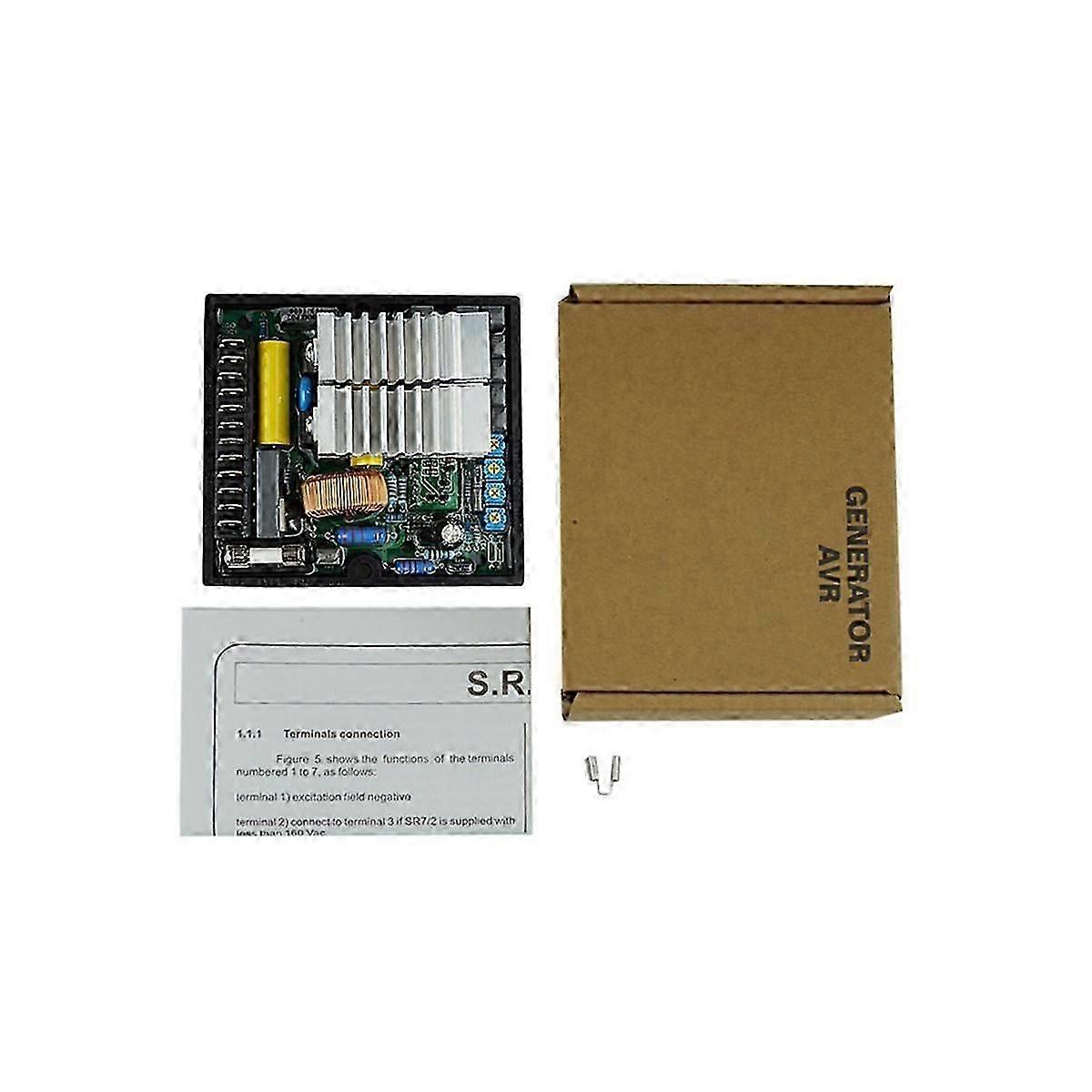 SR7-2G Generator Parts Auto Voltage Regulator AVR Convenient Voltage Regulator Board Regulator Boar