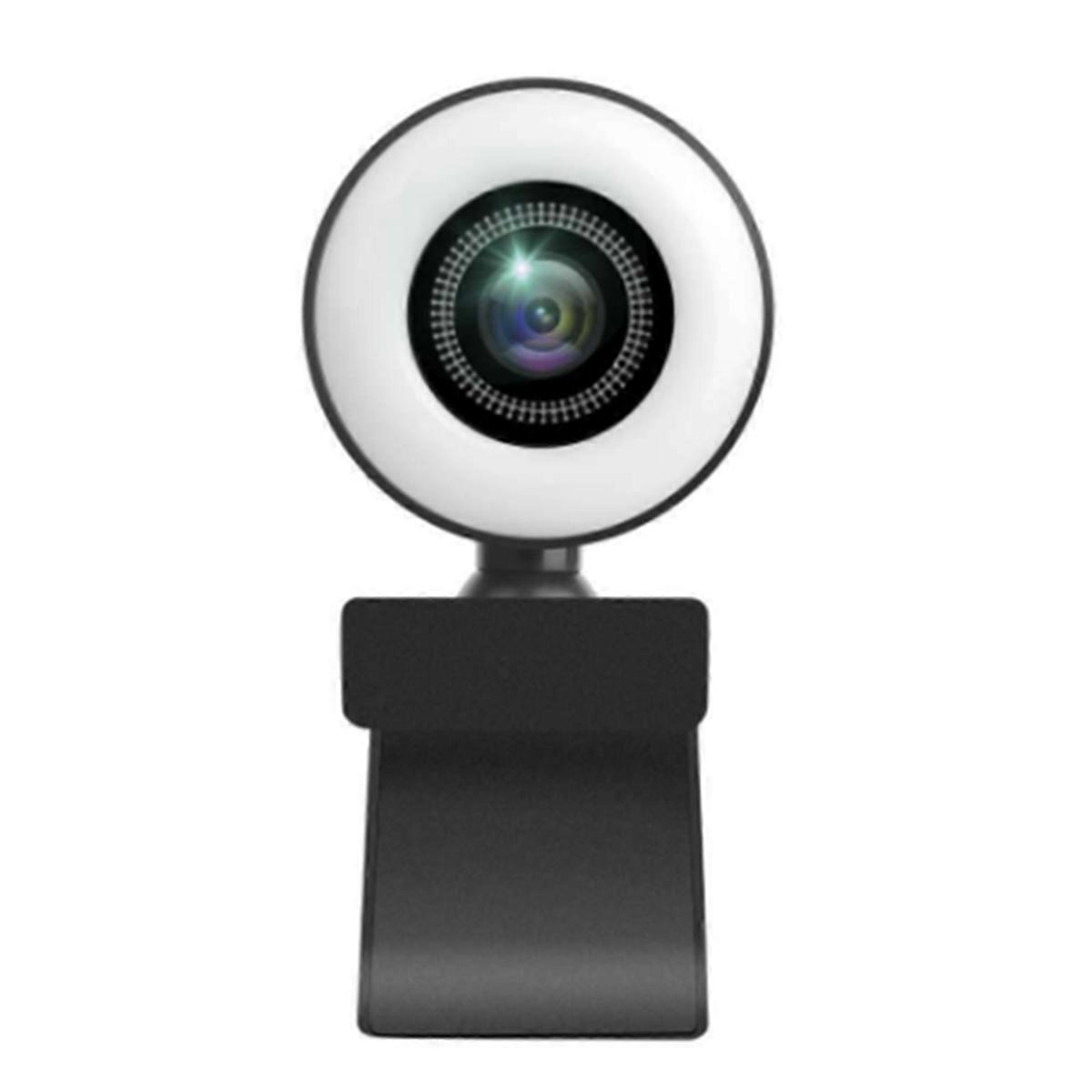 1080P Webcam Light Control Full HD 8MP Webcam with Microphone