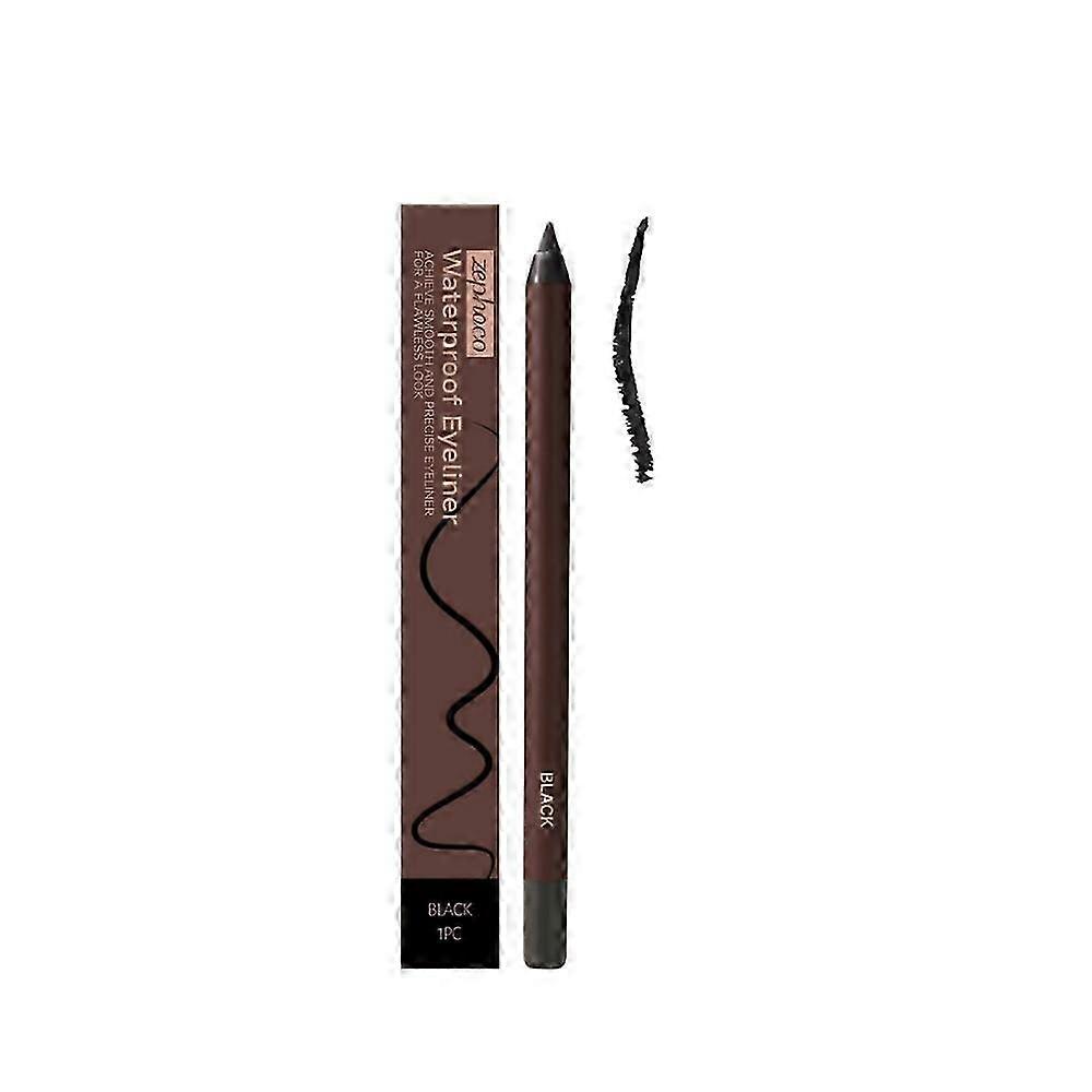 Waterproof Eyeliner Pencil for 24-Hour Wear, Smudge-Proof and Sharpenable