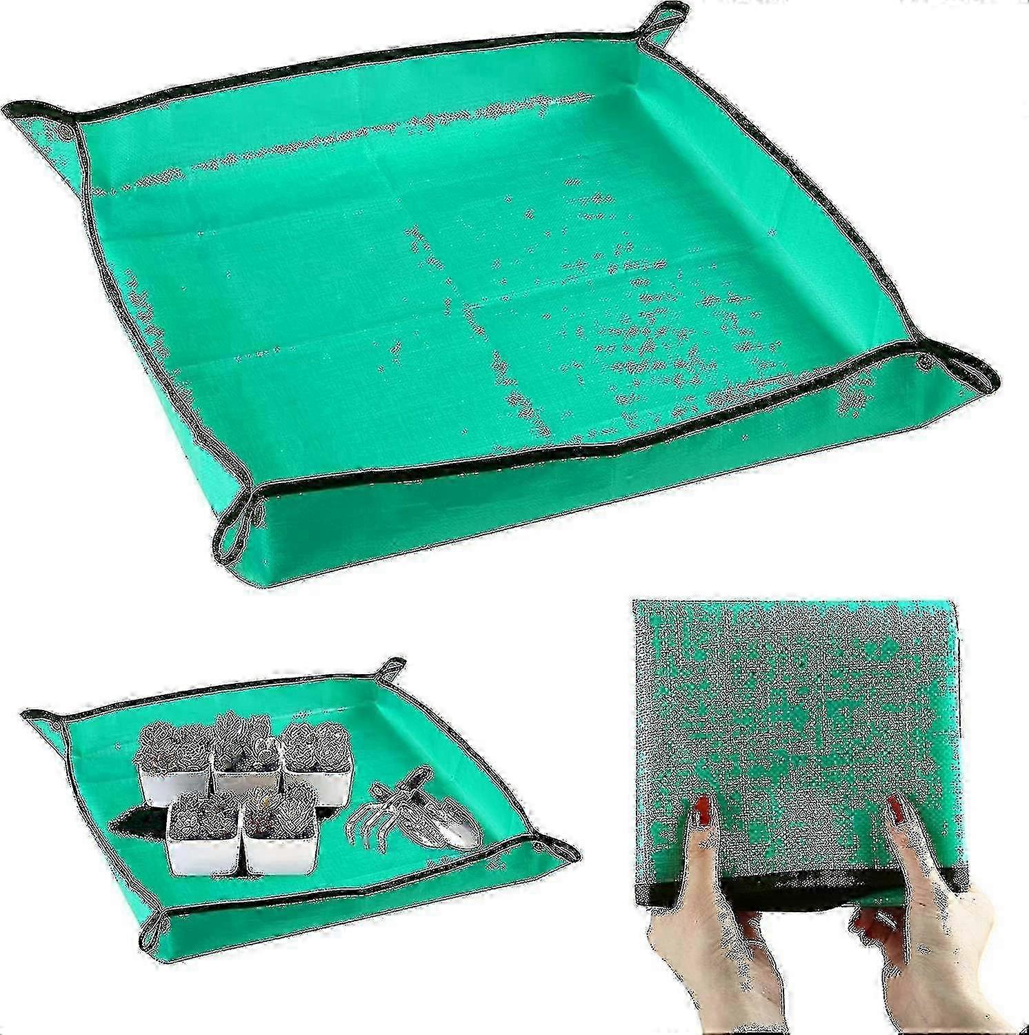 Πτυσσόμενο αδιάβροχο στρώμα κηπουρικής για τη φύτευση, ανθεκτικό στρώμα αλλαγής εγκαταστάσεων για την εργασία κήπων