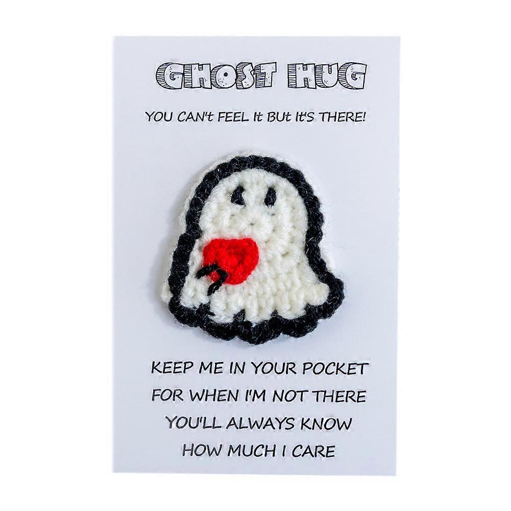 Halloween Ghost Pocket Hug - Ghost Inspirational Reminder Pocket Hugs