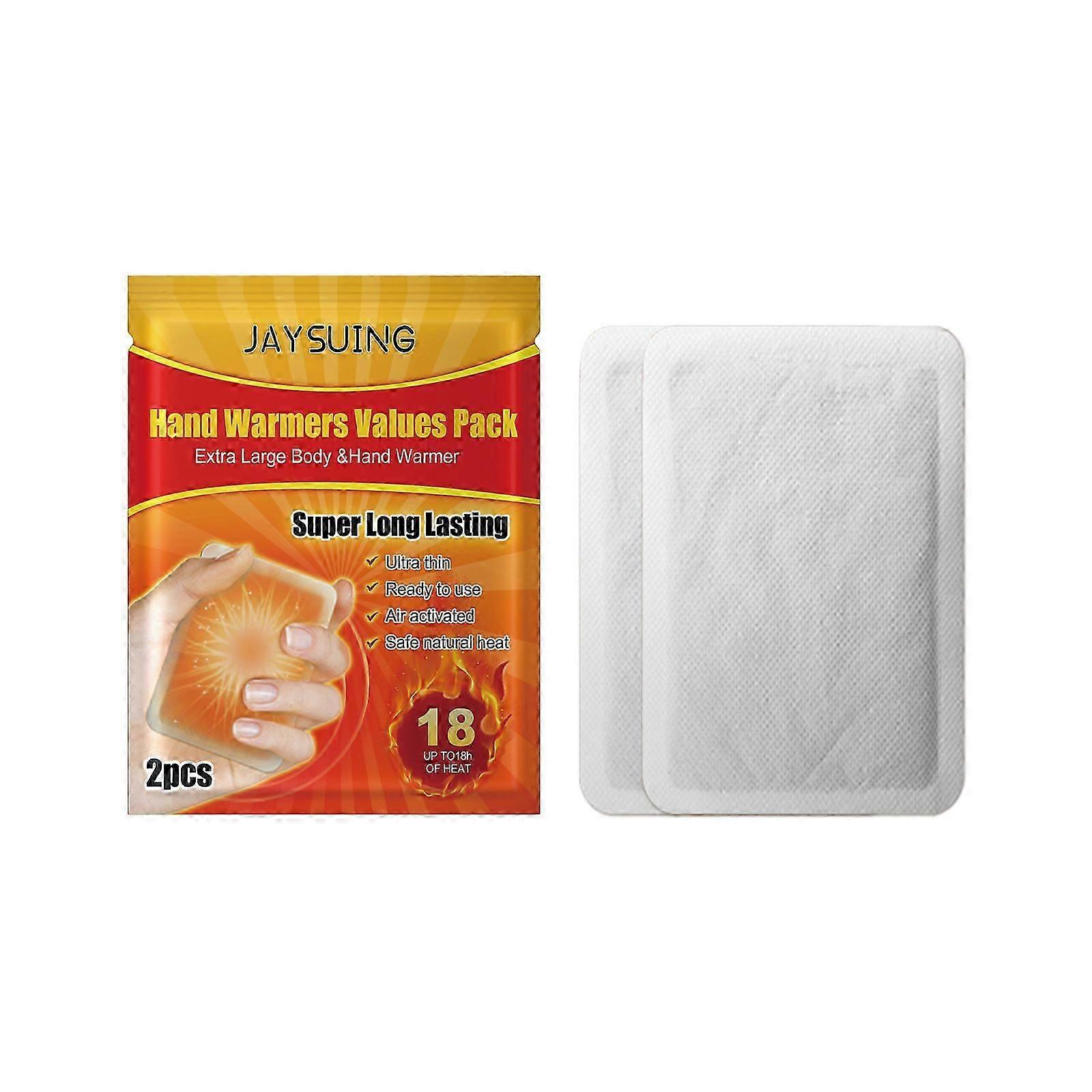 Jaysuing Hand Warmer (2pcs) Self heating, portable, fast heating, warm waist and abdomen, baby self heating patches