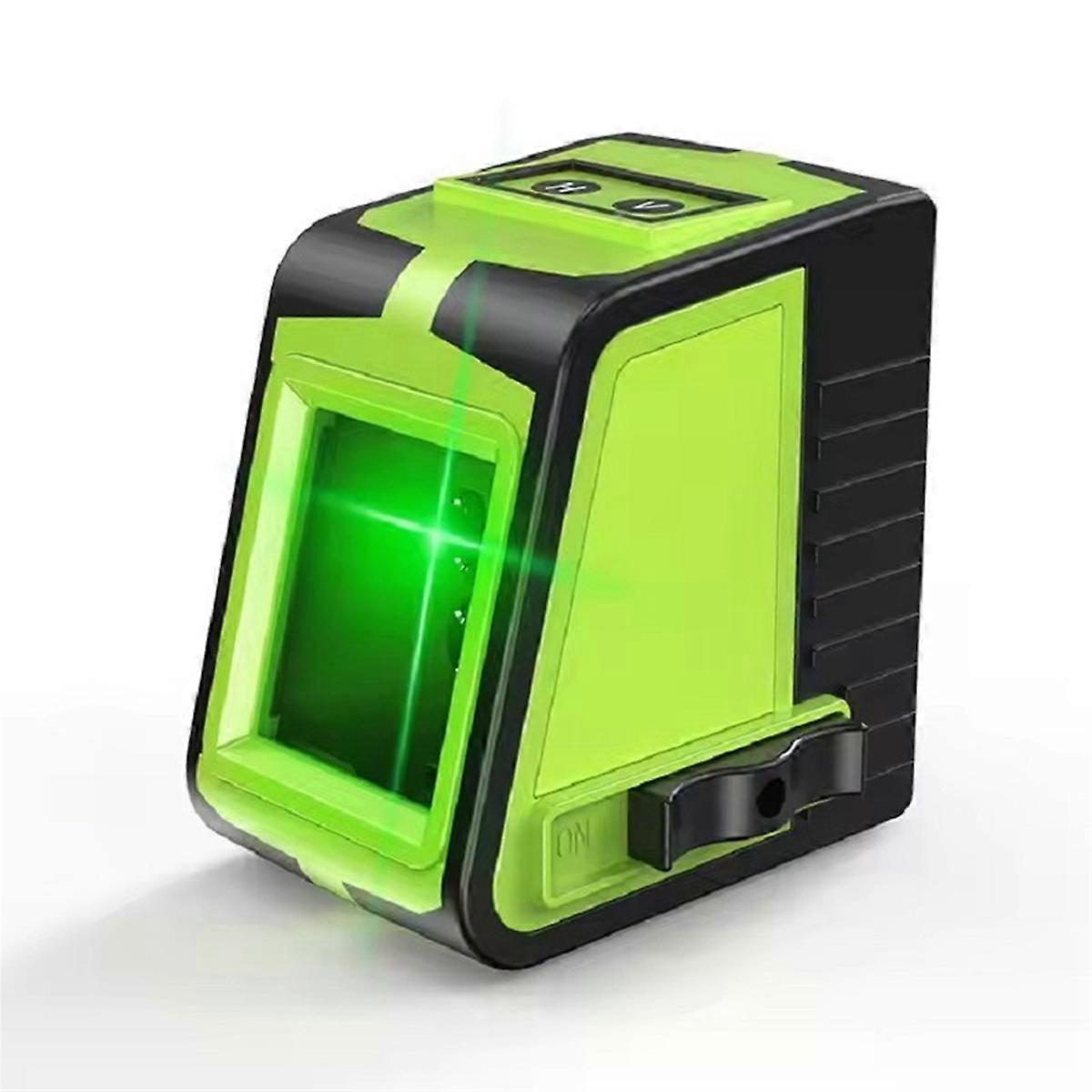 Green Beam 2 Lines Crosshair Line Mini Self Leveling Laser Level