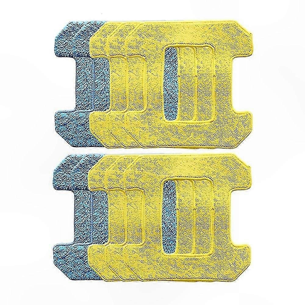 10-Pack Microfiber Cleaning Pads for Window Robot Cleaner-Compatible with 298 Series