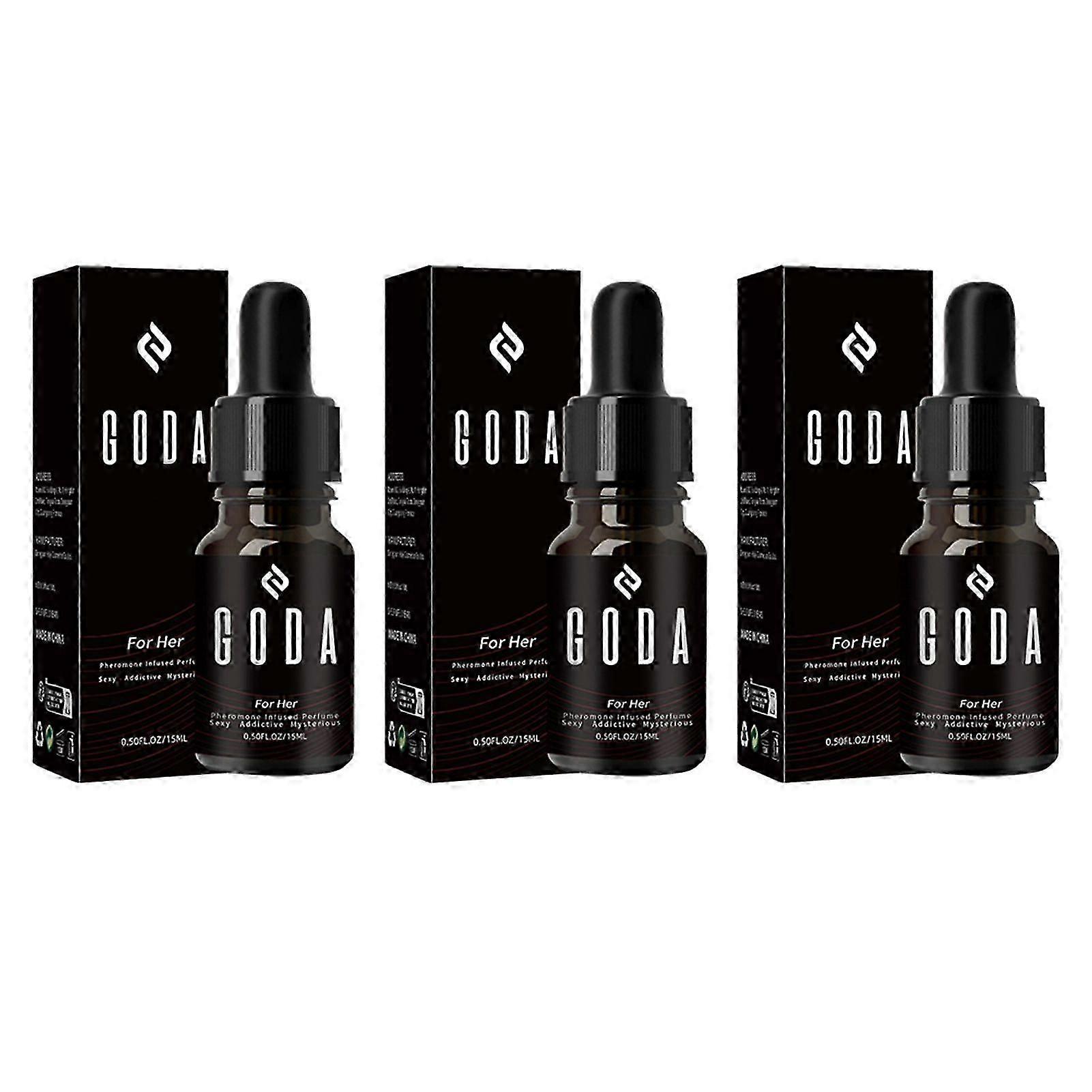 GODA Pheromone Perfume for Women - Floral Scent with Jasmine & Rose - Long-Lasting Attraction Perfume Gift - 15ml