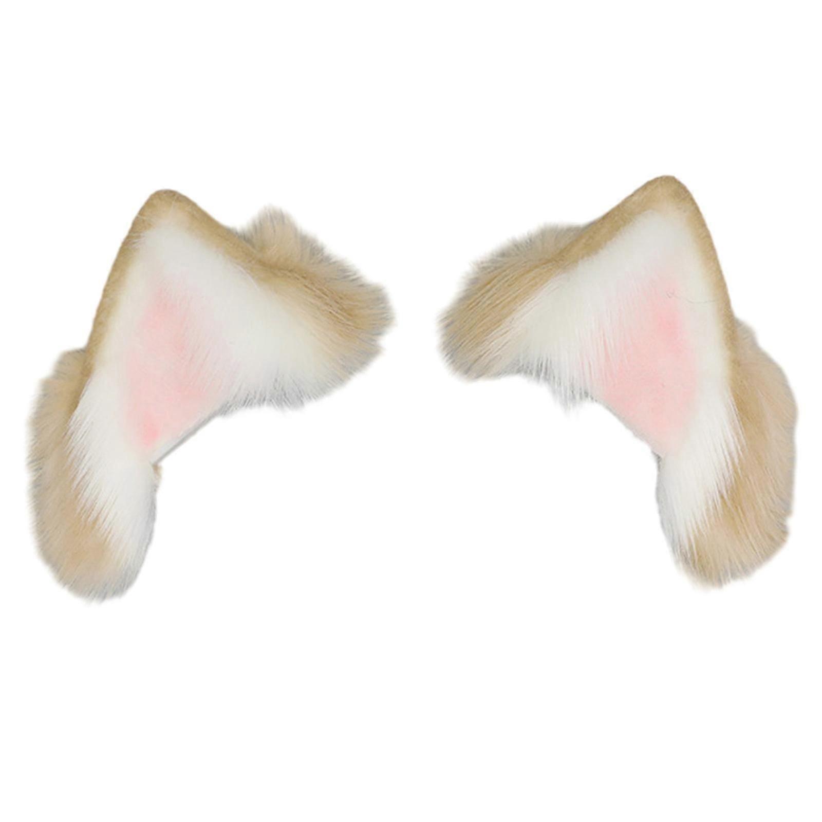 Versatile Costume Accessory Cat Ear Headband Add Personality and Charm to Any Outfit or Occasion camel